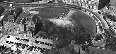 aerial view of amphitheatre