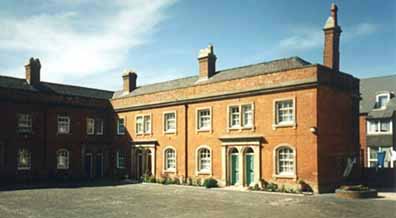 almshouses behind Bluecaot School