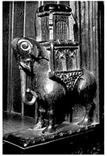 elephant carving