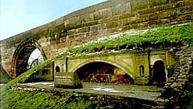 model of grosvenor bridge
