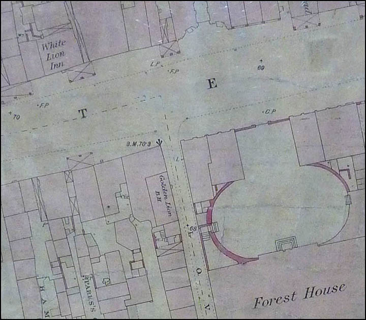old map of Forest House area