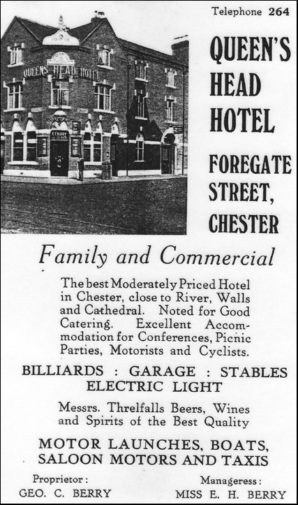 queen's head advert