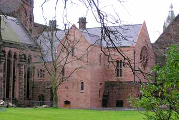 new song school at Chester Cathedral