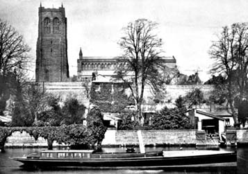 st. john's from the river