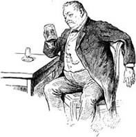 man with beer