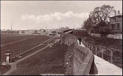 city wall near roodee