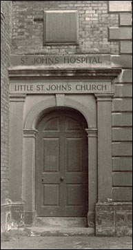 bluecoat hospital door