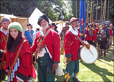 civil war re-enactment