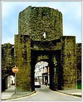 map of Conwy's Upper Gate