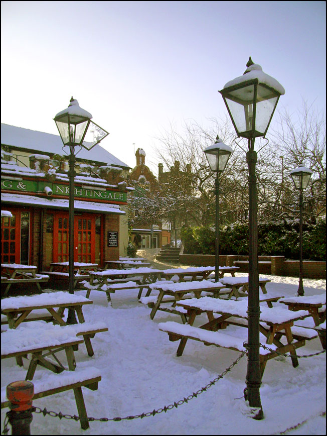 pub benches