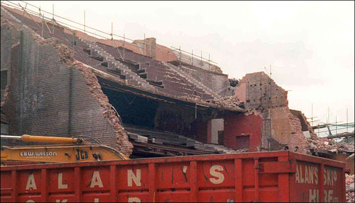 demolishing the Royalty Theatre