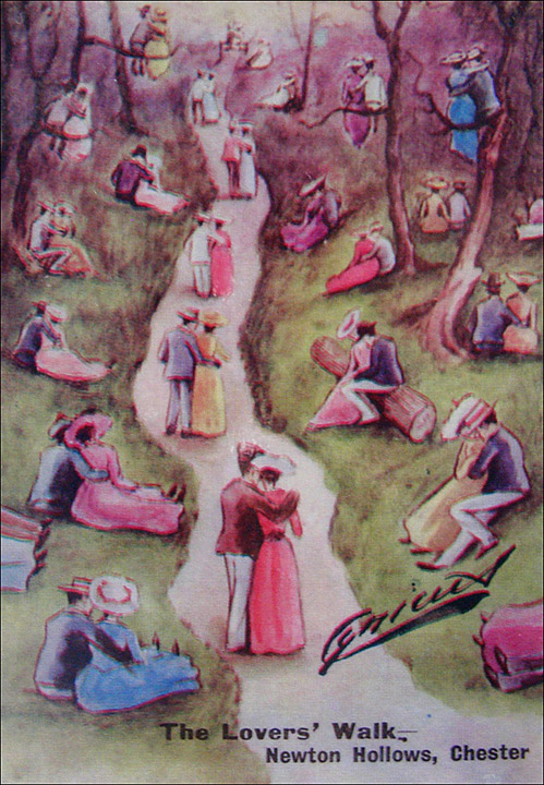 lover's walk, newton hollows