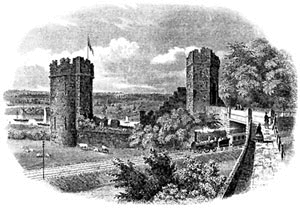 drawing of watertower