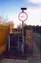 A photograph of the Mickle Trafford- Shotton Railway