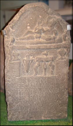 roman gravestone