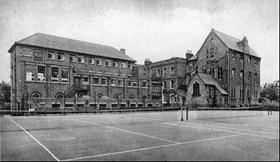 tennis courts at convent